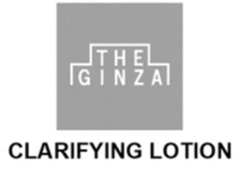 THE GINZA CLARIFYING LOTION Logo (WIPO, 21.11.2019)