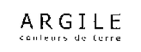 ARGILE couleurs de terre Logo (WIPO, 20.05.2005)