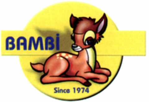 BAMBI Since 1974 Logo (WIPO, 20.08.2009)