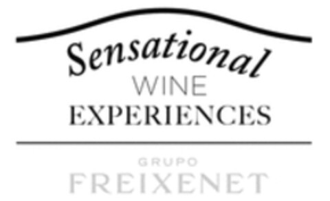 Sensational WINE EXPERIENCES GRUPO FREIXENET Logo (WIPO, 02/25/2016)