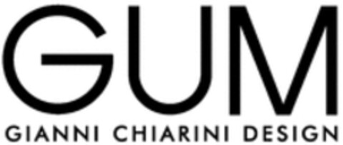 GUM GIANNI CHIARINI DESIGN Logo (WIPO, 06.10.2017)