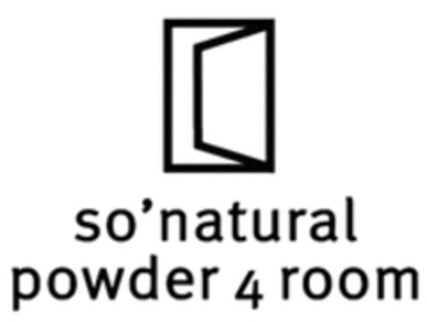 so'natural powder 4 room Logo (WIPO, 12/20/2017)