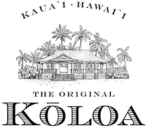 KAUA'I HAWAI'I · THE ORIGINAL KOLOA Logo (WIPO, 10.12.2019)