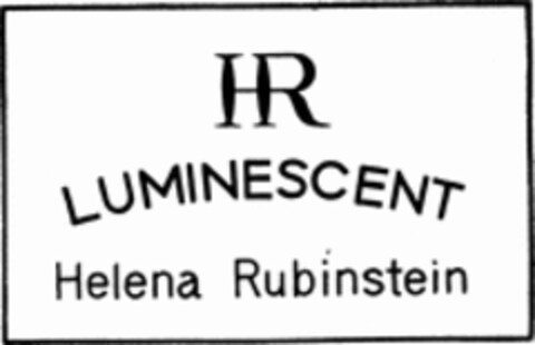 HR LUMINESCENT Helena Rubinstein Logo (WIPO, 29.04.1968)