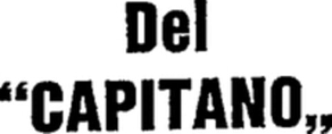 Del CAPITANO Logo (WIPO, 10.09.1969)