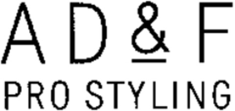 A D & F PRO STYLING Logo (WIPO, 07/26/2010)