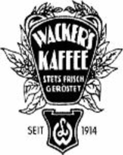 WACKER'S KAFFEE STETS FRISCH GERÖSTET SEIT 1914 Logo (WIPO, 31.10.2011)