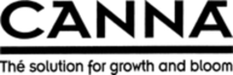 CANNA Thé solution for growth and bloom Logo (WIPO, 04.12.2002)