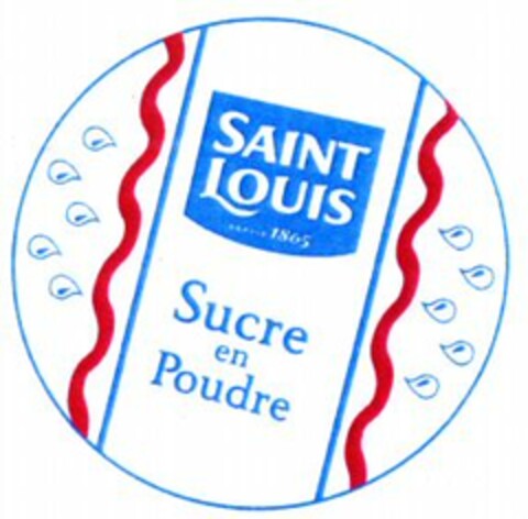 SAINT LOUIS DEPUIS 1865 Sucre en Poudre Logo (WIPO, 17.12.2004)