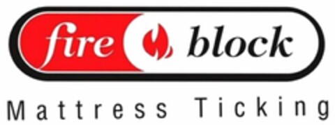fire block Mattress Ticking Logo (WIPO, 20.03.2009)