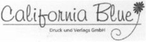 California Blue Druck und Verlags GmbH Logo (WIPO, 22.11.2011)