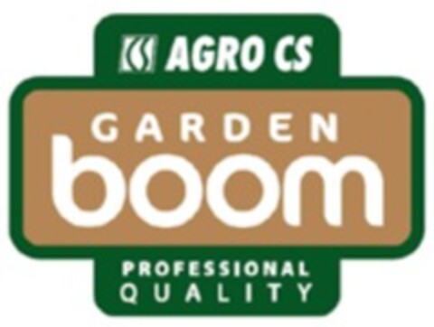 AGRO CS GARDEN boom PROFESSIONAL QUALITY Logo (WIPO, 20.05.2014)