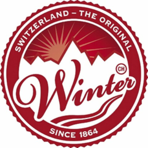 SWITZERLAND - THE ORIGINAL Winter CH SINCE 1864 Logo (WIPO, 07.05.2015)