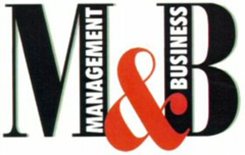 M&B MANAGEMENT BUSINESS Logo (WIPO, 15.04.1998)