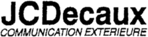 JCDecaux COMMUNICATION EXTERIEURE Logo (WIPO, 06/21/2000)