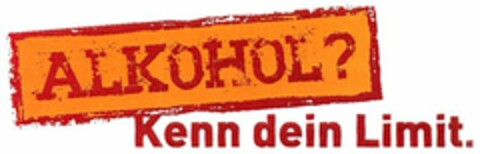 ALKOHOL? Kenn dein Limit. Logo (WIPO, 12/18/2009)