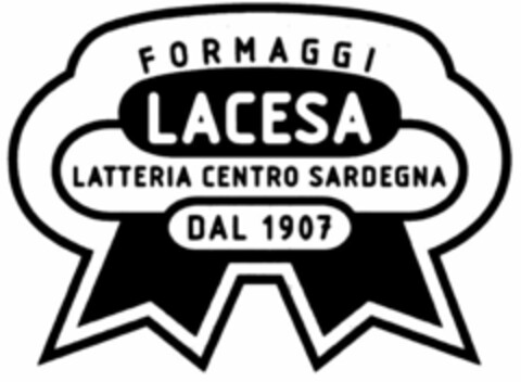 FORMAGGI LACESA LATTERIA CENTRO SARDEGNA DAL 1907 Logo (WIPO, 20.12.2010)