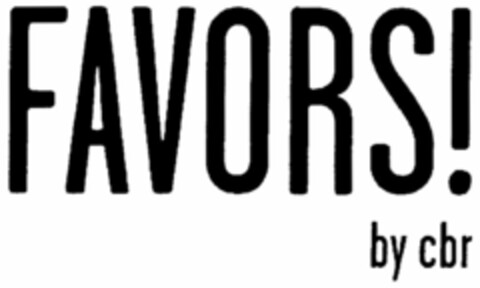 FAVORS! by cbr Logo (WIPO, 10/10/2012)