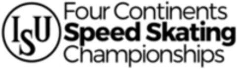 ISU Four Continents Speed Skating Championships Logo (WIPO, 21.11.2018)