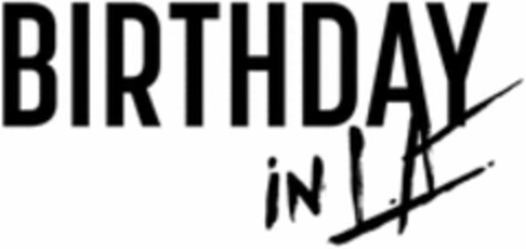 BIRTHDAY IN L.A. Logo (WIPO, 10.09.2019)