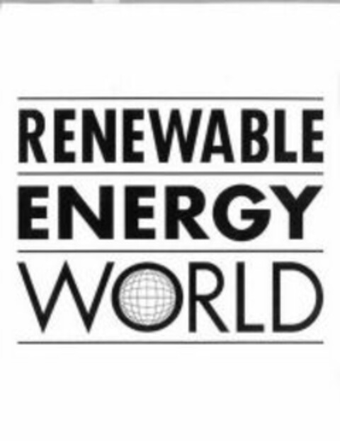 RENEWABLE ENERGY WORLD Logo (WIPO, 05/06/2011)