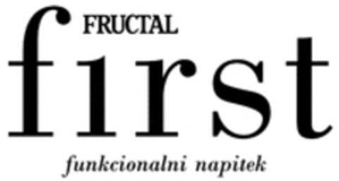 FRUCTAL first funkcionalni napitek Logo (WIPO, 04.02.2019)