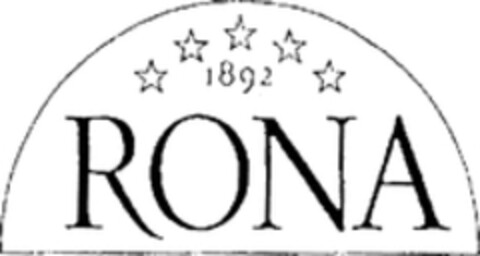 1892 RONA Logo (WIPO, 28.08.1998)