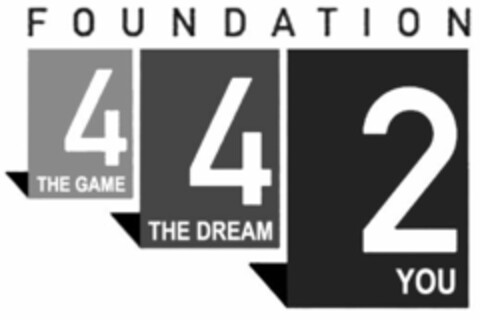 FOUNDATION 4 THE GAME 4 THE DREAM 2 YOU Logo (WIPO, 06/03/2008)
