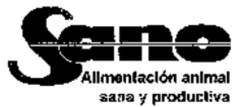 Sano Alimentación animal sana y productiva Logo (WIPO, 25.06.2008)