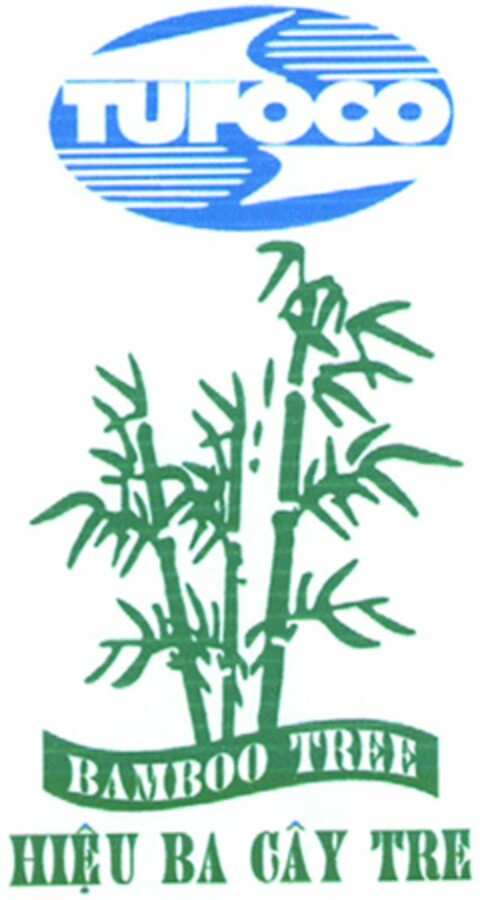 TUFOCO BAMBOO TREE HIÊU BA CÂY TRE Logo (WIPO, 09/01/2009)