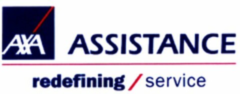 AXA ASSISTANCE redefining / service Logo (WIPO, 29.04.2009)