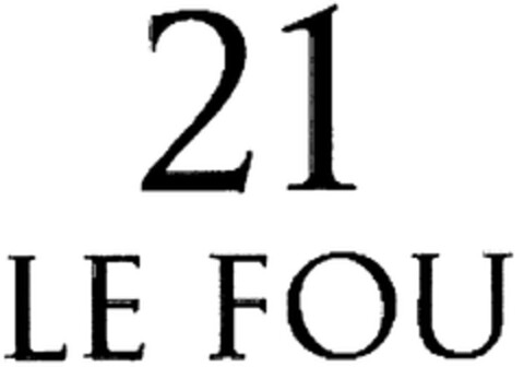 21 LE FOU Logo (WIPO, 28.06.2011)
