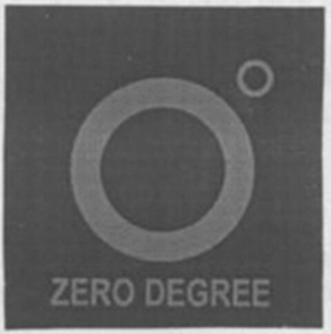 O° ZERO DEGREE Logo (WIPO, 19.10.2018)