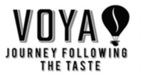 VOYA JOURNEY FOLLOWING THE TASTE Logo (WIPO, 02.05.2023)