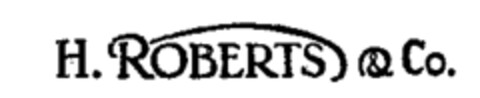 H. ROBERTS & Co. Logo (WIPO, 28.02.1958)