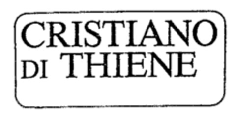 CRISTIANO di THIENE Logo (WIPO, 20.09.1988)