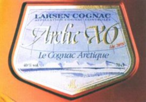 LARSEN COGNAC Artic XO Le Cognac Artique Logo (WIPO, 17.09.2003)