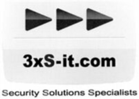 3xS-it.com Security Solutions Specialists Logo (WIPO, 12/13/2007)