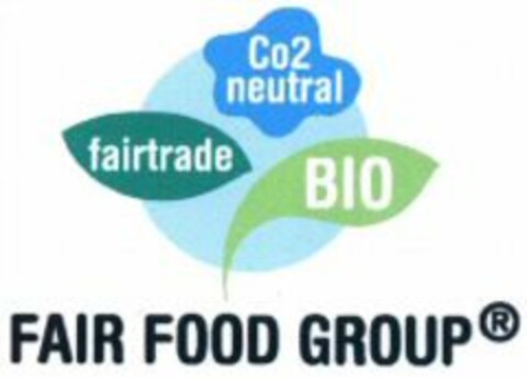 FAIR FOOD GROUP fairtrade Co2 neutral BIO Logo (WIPO, 11/03/2008)