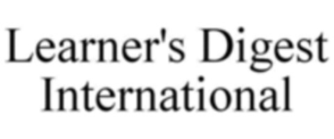 Learner's Digest International Logo (WIPO, 10/16/2015)