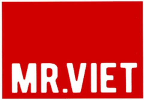 MR.VIET Logo (WIPO, 12/13/2018)