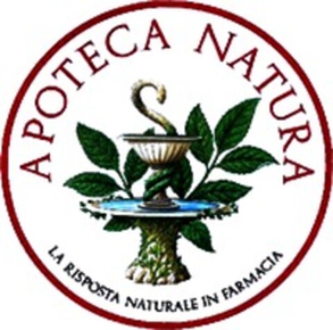 APOTECA NATURA LA RISPOSTA NATURALE IN FARMACIA Logo (WIPO, 09/22/2008)