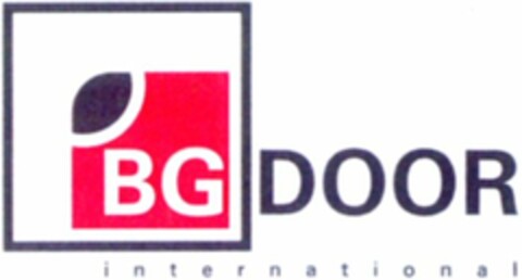 BG DOOR international Logo (WIPO, 08.04.2010)