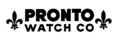 PRONTO WATCH CO Logo (WIPO, 30.12.1952)