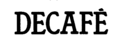 DECAFÉ Logo (WIPO, 19.05.1988)