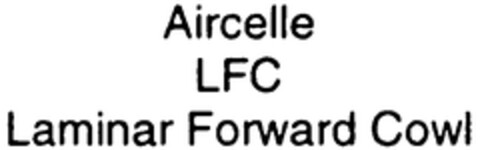 Aircelle LFC Laminar Forward Cowl Logo (WIPO, 23.09.2008)