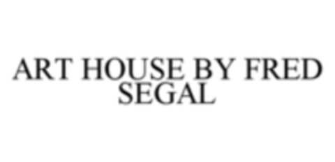 ART HOUSE BY FRED SEGAL Logo (WIPO, 12/08/2015)