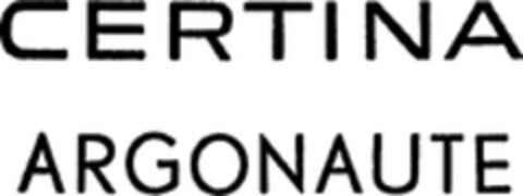 CERTINA ARGONAUTE Logo (WIPO, 20.12.1978)