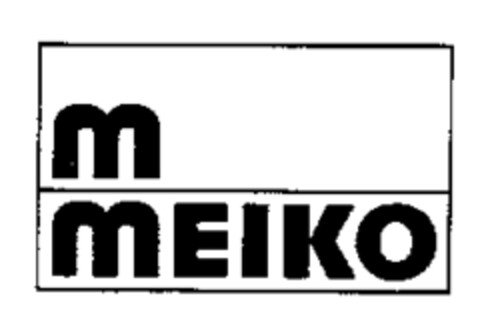 MEIKO Logo (WIPO, 19.10.1991)