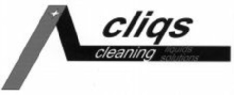 cliqs cleaning liquids solutions Logo (WIPO, 26.07.2007)